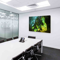Bio Kämpfer Game Grün Leinwandbild / LaraArt Bilder / Leinwand Bild + Mehrfar...