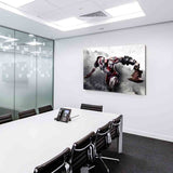 God of War Kratos Kampf Leinwandbild / Ak Art Bilder / Leinwand Bild + Mehrf...