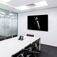 Hitman Pistole Cool Leinwandbild / AK Art Bilder / Leinwand Bild + Mehrfarbi...