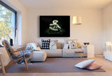 Hitman Schlange Pistole Schwarz Leinwandbild / Ak Art Bilder / Leinwand Bild...