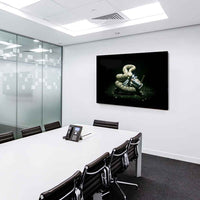Hitman Schlange Pistole Schwarz Leinwandbild / Ak Art Bilder / Leinwand Bild...