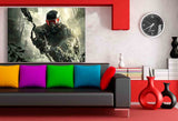 Crysis Bogen Game Leinwandbild / AK Art Bilder / Leinwand Bild + Mehrfarbig + K