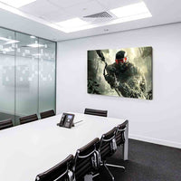 Crysis Bogen Game Leinwandbild / AK Art Bilder / Leinwand Bild + Mehrfarbig + K
