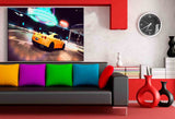 Need for Speed Car Japan Leinwandbild Auto / AKArt Bilder / Leinwand Bild Mehrfarbig
