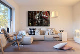 World of Warcraft Leinwandbild / Ak Art Bilder / SchwarzWeiß + Kunstdruck XXL