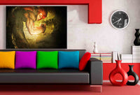 Tekken Game Leinwandbild / AK Art Bilder / Mehrfarbig + Kunstdruck Wandbild TOP