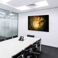 Tekken Game Leinwandbild / AK Art Bilder / Mehrfarbig + Kunstdruck Wandbild TOP