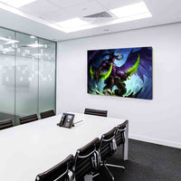 Leinwandbild World of Warcraft Ilidan Hero AK ART Kunstdruck