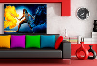 Prince of Persia Leinwandbild AK Art Bilder Mehrfarbig Wandbild TOP GESCHENKIDEE