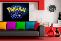 Pokemon GO Leinwandbild AK ART Bilder Wanddeko Wandbild FANART GAME