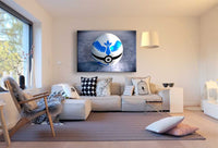 Pokemon GO Pokeball White Leinwandbild AK Art Studio Wanddeko Wandbild Geschenk