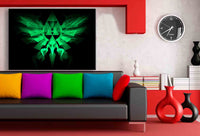 Zelda Hyrule Leinwandbild AK Art Studio Wanddeko Wandbild Top FANART Geschenk