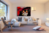 Mystische VAN HELLSING Alucard Leinwandbild AK Art Bilder Wanddeko Wandbild XXL