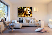 Sexy Vampir Mädchen Leinwandbild AK Art Bilder Wanddeko Wandbild Kunstdruck XXL