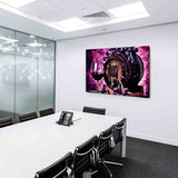Wein Leinwandbild AK Art Bilder Mehrfarbig Wandbild Kunstdruck Mehrfarbig XXL