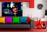Kunstdruck Whisky & Zigarre Cigarlounge Leinwandbild LaraArt Bilder
