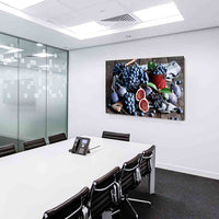 Beere Leinwandbild AK Art Bilder Mehrfarbig Wandbild Kunstdruck Wanddeko TOP XXL