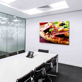 Pizza Leinwandbild AK Art Bilder Mehrfarbig Wandbild Kunstdruck Wanddeko TOP XXL