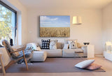Weizen Feld Himmel Leinwandbild AK Art Bilder Mehrfarbig Kunstdruck Wandbild