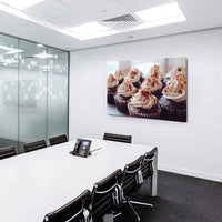 Cupcakes Leinwandbild AK Art Bilder Mehrfarbig Kunstdruck Wandbild TOP XXL