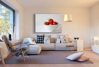 Tomaten Leinwandbild AK ART Kunstdruck Mehrfarbig Wandbild Wanddeko TOP XXL