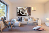Kaffe Kaffebohnen Tasse Leinwandbild AK Art Bilder Mehrfarbig Kunstdruck XXL