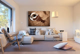 Kaffee Kaffeebohnen Tasse Leinwandbild AK Art Bilder Mehrfarbig Kunstdruck TOP XXL