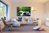 Quelle & Wald Leinwandbild AK Art Bilder Mehrfarbig Wandbild Kunstdruck TOP XXL