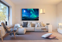 Natur & Abstrakt Leinwandbild AK Art Bilder Mehrfarbig Wandbild Kunstdruck XXL