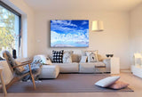 Winter Eis Berge Leinwandbild AK Art Bilder Mehrfarbig Kunstdruck Wandbild XXL