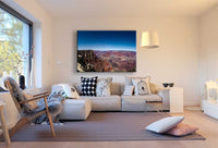 Canyon Blauber Himmel Leinwandbild AK Art Bilder Mehrfarbig kunstdruck Wandbild