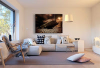 Wüste Desert Leinwandbild AK Art Bilder Mehrfarbig Kunstdruck Wandbild TOP XXL