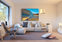 Welle Wasser Leinwandbild AK Art Bilder Mehrfarbig Kunstdruck XXL Kunstdruck TOP