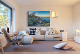 Baum Wasser See Leinwandbild AK Art Bilder Mehrfarbig Kunstdruck XXL Wandbild