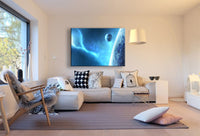 Weltraum Planeten Leinwandbild AK Art Bilder Mehrfarbig Kunstdruck XXL Wandbild