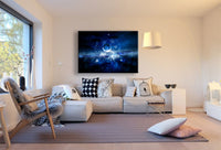 Weltraum Sterne Planet Leinwandbild AK Art Bilder Mehrfarbig Kunstdruck XXL TOP