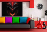 Diablo III Leinwandbild AK ART Kunstdruck Mehrfahrbig Wadbild Wanddeko TOP XXL