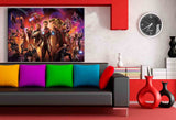 Avangers Endgame Leinwandbild AK ART Kunstdruck Mehrfarbig Wandbild Wanddeko XXL