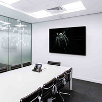 Spinne Spinnennetz Leinwandbild AK ART Kunstdruck Mehrfarbig Wandbild Wanddeko
