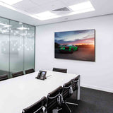 Lamborghini Grün Leinwandbild AK ART Kunstdruck Wandbild Wanddeko Mehrfarbig Auto