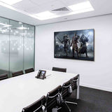 The Witcher III Leinwandbild AK ART Kunstdruck Wandbild Wanddeko Mehrfarbig XXL