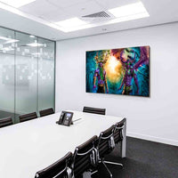World of Warcraft The Brothers WOW Leinwandbild AK ART Kunstdruck Wandbild XXL