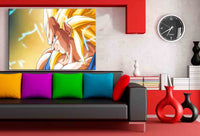Vegeta Dragonball Super Leinwandbild AK ART Kunstdruck Wandbild Wanddeko TOP XXL