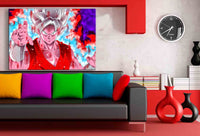 Son Goku Dragon Ball Super Leinwandbild AK ART Kunstdruck Wandbild Wanddeko XXL