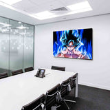 Son Goku Untra Instinkt Dragon Ball Leinwandbild AK ART Kunstdruck Wandbild XXL