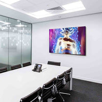 Son Goku Ultra Instink Dragonball Super Leinwandbild AK ART Kunstdruck Wandbild