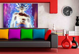 Son Goku Ultra Instink Dragonball Super Leinwandbild AK ART Kunstdruck Wandbild