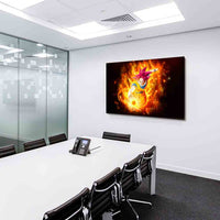 Son Goku SSG Dragon Ball Super Leinwandbild AK ART Kunstdruck Wandbild Wanddeko