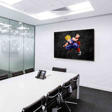 Son Gohan Dragonball Leinwandbild AK ART Kunstdruck Wandbild Wanddeko Mehrfarbig