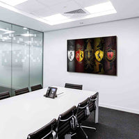 Game of Thrones GOT Häuser II Leinwandbild AK ART Kunstdruck Wandbild Wanddeko